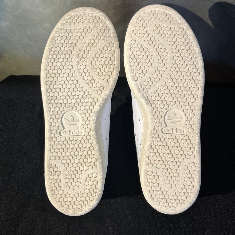 Adidas Stan Smith Originals Sneakers White Green Classic Low Top Women's 7.5 - Picture 8 of 9